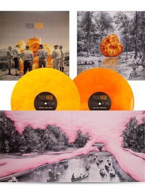 Phish Fuego 2-LP ~ Ltd Ed Colored Vinyl (Flame) ~ New/Sealed!